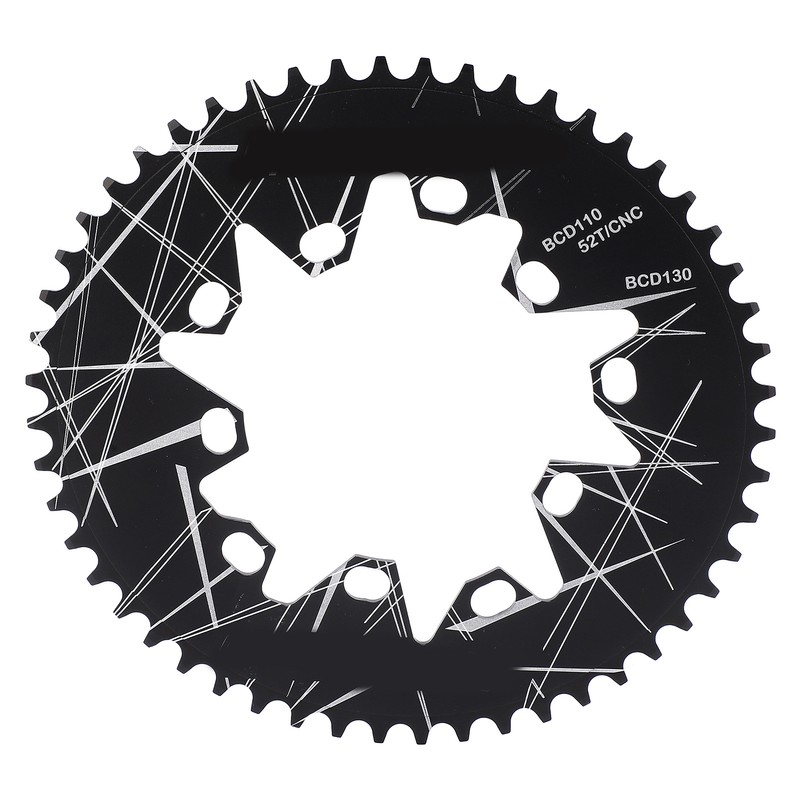 Lp Litepro 52T Oval Disc Chainring 110 130 BCD Road