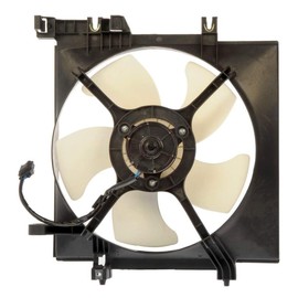 AutoShack Radiator Cooling Fan Assembly Replacement for 2008 2009 2010 2011 Subaru Impreza 2009 2010 2011 2012 2013 Forester 2.5L AWD FA721262