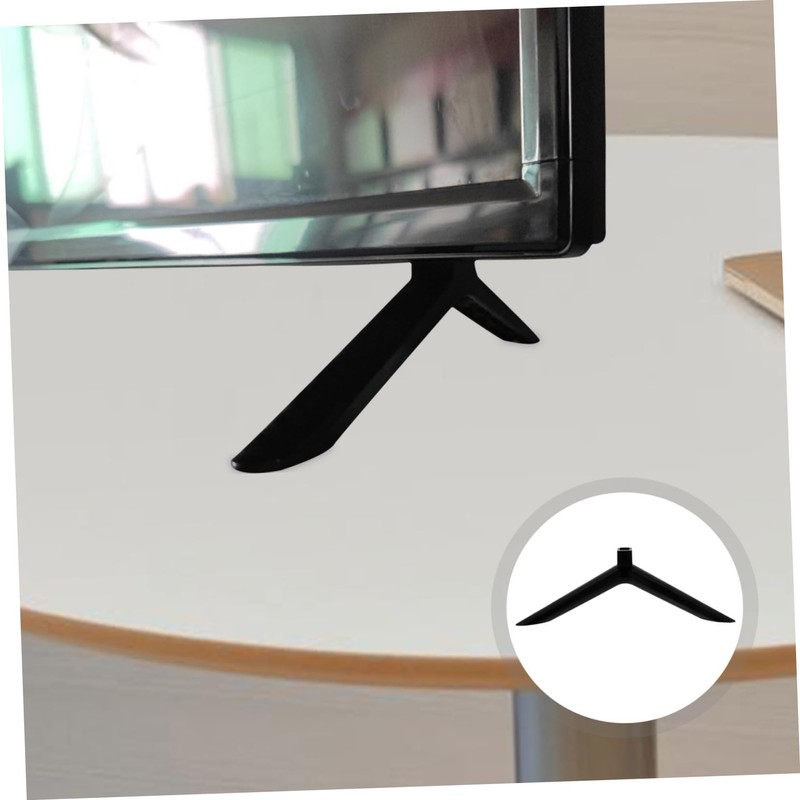 iplusmile 1 Set Tv Stand Base Sturdy Replacement Pedestal Feet
