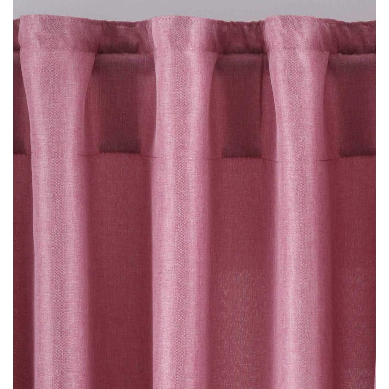 Gardinenbox Cationic Jena 2019037-2 Curtains, Concealed Loops, Set of 2
