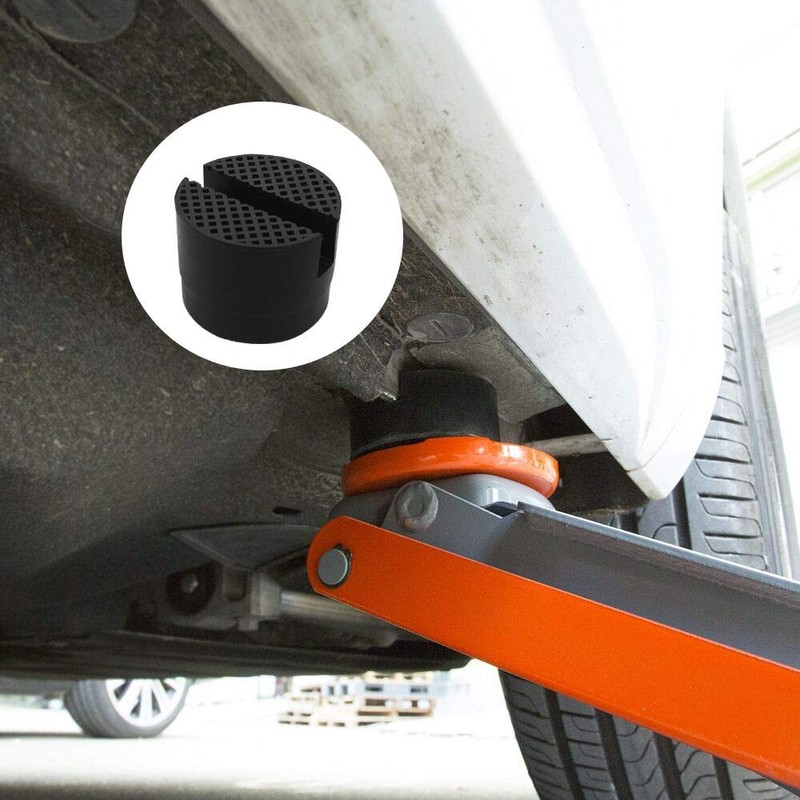 Jack Rubber Pad Universal 2 Pack Slotted Frame Rail Protector