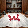 10 Pcs D10 Polyhedral Dice - Precision 10-Sided High-Clarity Dice