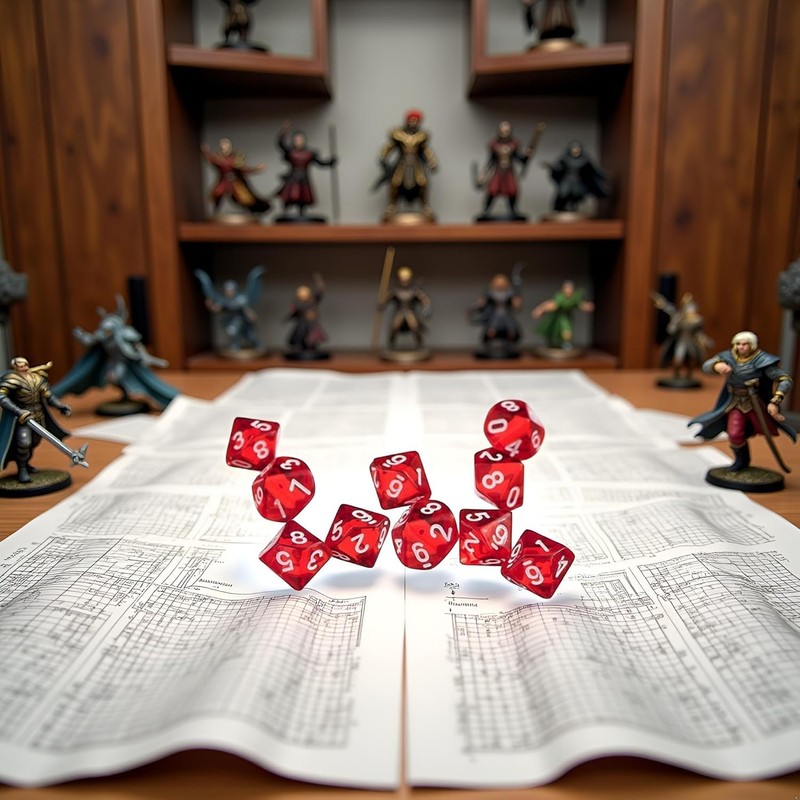 10 Pcs D10 Polyhedral Dice - Precision 10-Sided High-Clarity Dice