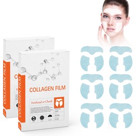 Black Tea 2PC Bio-Collagen Real Deep Facial,Bio Collagen GesichtsFaciale Overnight,Collagen Facial for Face Overnight,Um Falten Und Feinen Linien Zu Widerstehen,Befeuchten Und Befeuchten