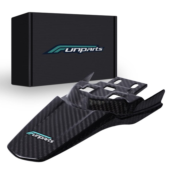 Funparts Sur Ron Rear Fender,Carbon Fiber Motorcycle Fender Mud Guard