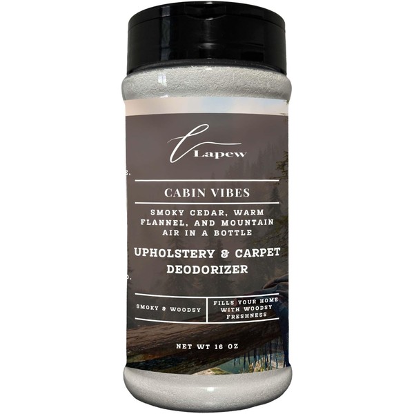 Cabin Vibes Carpet Freshener Powder: Powerful Odor Eliminator for Home,
