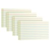 Cream Index Cards 3x5, 200 Pack, Ruled Index Cards, Flash