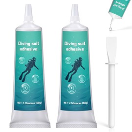 120g Wetsuit Glue Repair Kit Resists Saltwater and Repeated Stretching, and is Specifically Designed for Repairing Wading Pants, Wetsuits, PVC Inflatable Boats, Vinyl, and Outdoor Equipment
