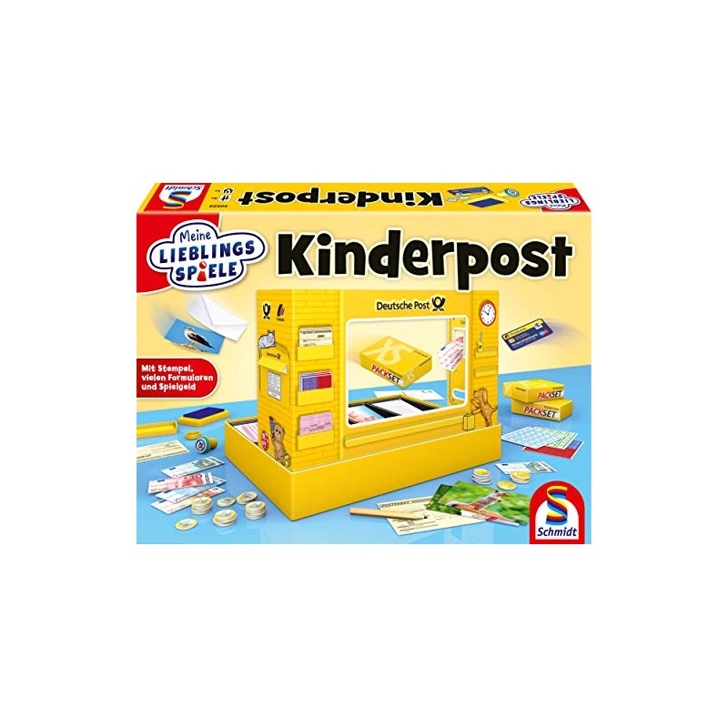 Schmidt Spiele 40555 Children's Post Game Multi-Coloured