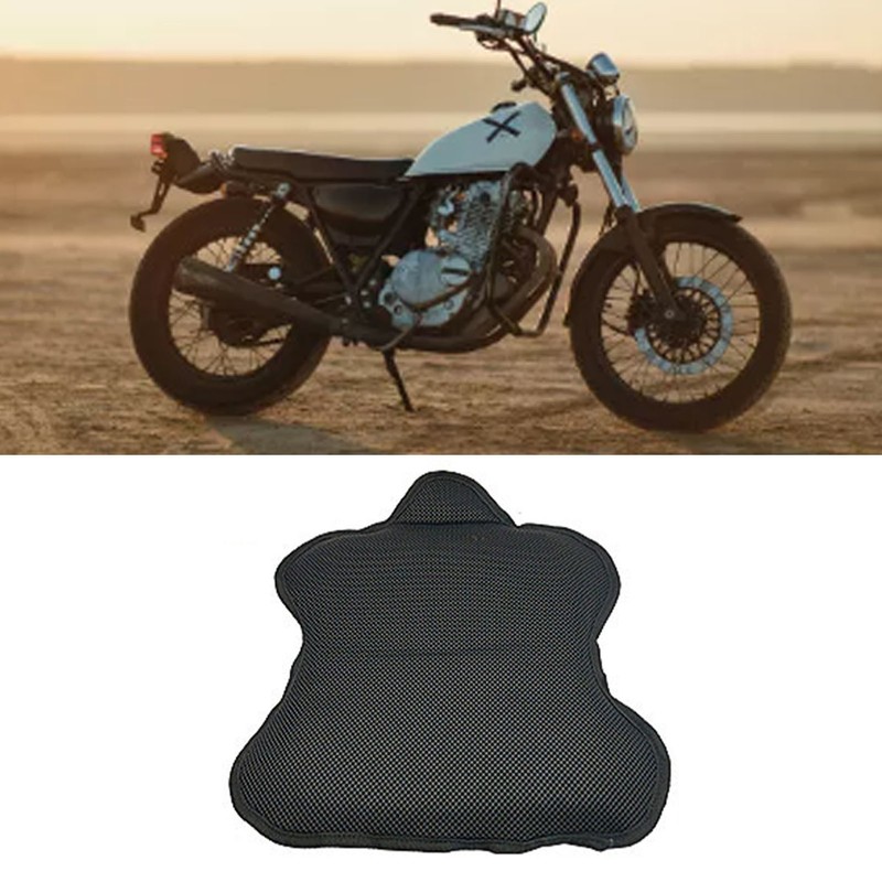 Motorcycle Seat Cushion Gel Shock Absorbing Air Cooling Breathable Motorcycle