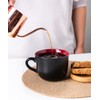 AmorArc 24 oz Soup Mugs with Handles, Jumbo Ceramic Bowls