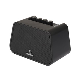 COOLMUSIC Mini Electric Guitar Amp, Rechargeable 10W Guitar Speaker with Dual Sound Modes & Headphone Output
