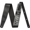 Fender Broken-In Leather Guitar Strap, 2.5in, Black