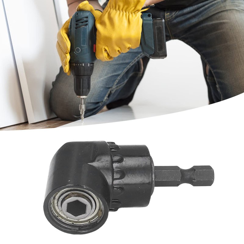 Right Angle Drill Adapter Angled Bit Holder Drill Mounting Adapter