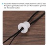 sourcing map 10Pcs T Type Rubber Grommet Mount Dia 9mm