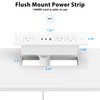 Furniture Drawer Outlet, Recessed Power Strip with (3) PD 20W