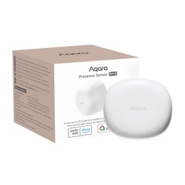 Aqara Aqara Presence Sensor FP1E Zigbee 3.0, Requires Aqara HUB, mmWave Radar Wired Motion Sensor, AI Spatial Learning, Supports HomeKit, Alexa, Google Home, SmartThings, Matter Over Bridge