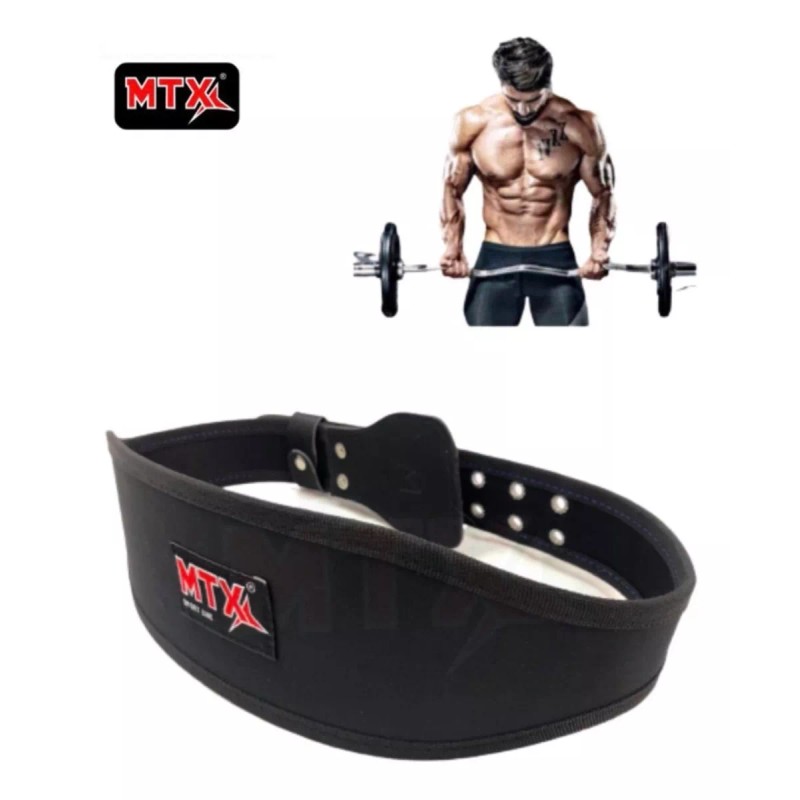MTX Faja Para Levantamiento Peso Muerto Soporte Lumbar Gym