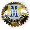 Gold Modelo Mexico Grill Badge Mexican Emblem for Trucks and