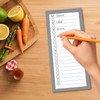 4 Pack Magnetic Notepads for Refrigerator，200 Sheets Grocery List Large