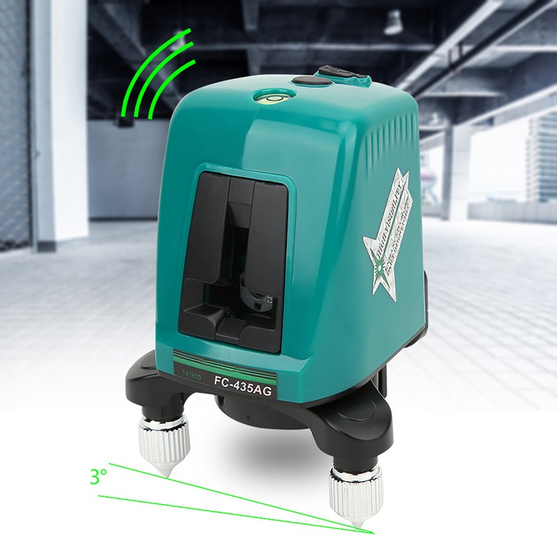 FC-435AG High Precision Green Beam Self-Leveling Alignment Laser Level 2