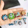 Rick Shoe Charms 18pcs Different Decoration for Teens Adults Clog