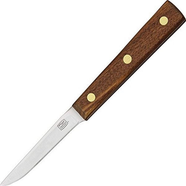 Chicago Cutlery Walnut Tradition 3-Inch Slant Tip Paring Knife, Brown