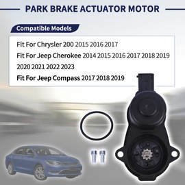 Magimaker Rear Electronic Park Brake Actuator Motor 68225300AB 68225300AA Compatible with Chrysler 200 2015-2017│Jeep Cherokee 2014-2023│Jeep Compass 2017-2019 Parking Brake Caliper Motor