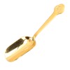 Brass Tea Spoons Long Handle Thicken Toads Pattern Rust Resistant