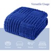 Whale Flotilla Fluffy Fleece Throw Blanket for Couch, Bed, Sofa,
