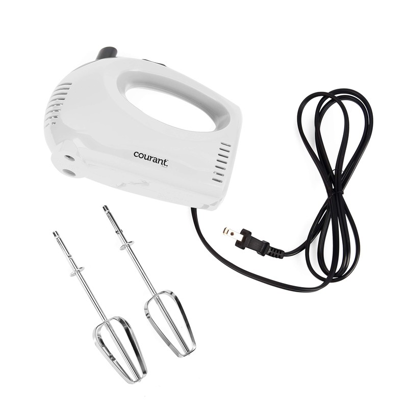 Courant CHM-1550 Electric Hand Mixer 5-Speed Control 150W with Chrome