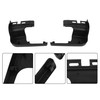 TJHSM Black Plastic Rear Bumper End Cap Step Pad Left