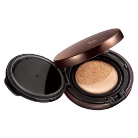 [Case + Refill] [Pure Center Horse Placenta Cushion BB Foundation] Cushion Foundation, BB Cream, Makeup Base, Stains, Dullness, Hokkaido Thoroughbred, Handy, Easy to Use, Quick and Easy, Crumble