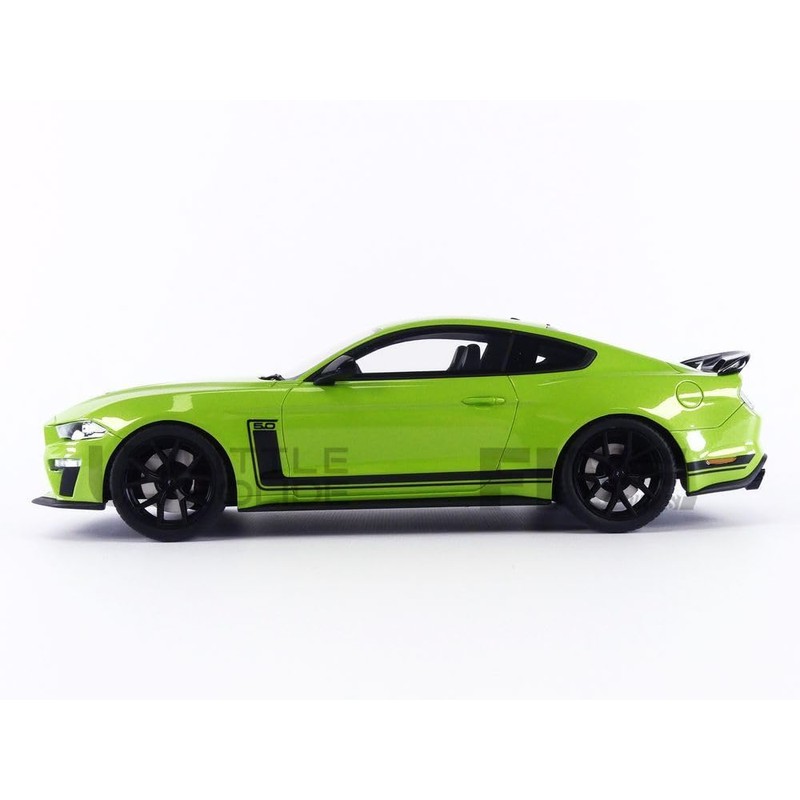 2020 Mustang R-Spec RHD Grabber Lime in 1:18 Scale by