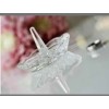 Home-X Glass Ring Holder Dish Jewelry Accessory Dresser Vanity FREE