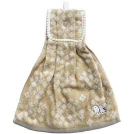 Stream Market TL-D14-D Dress Towel, Kitchen, Toilet, Washroom, Towel, Fluffy, Non-Twisted, Yellow