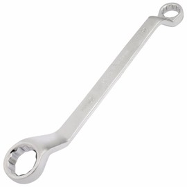 SEIWEI Double Ring Spanner, 8mm x 10mm, Polished Chrome Vanadium Steel