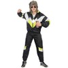 Foxxeo 80s Costume for Adults Premium 80s Tracksuit Assi –
