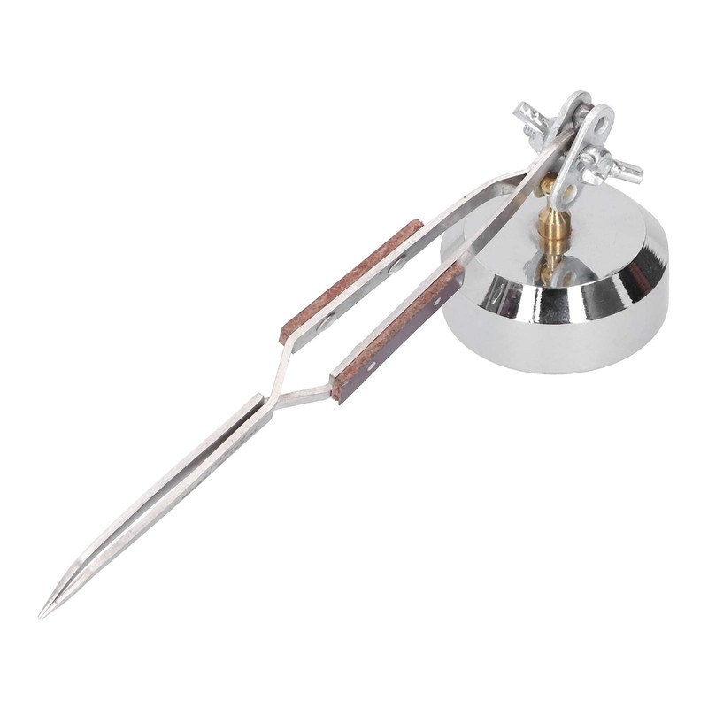 Metal Third Hand Base with Tweezers, Rebound Pliers and Professional