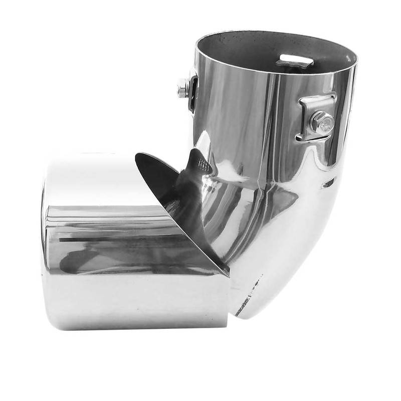 Exhaust Tip Trim Car End Pipe Tail Sport Muffler Stainless