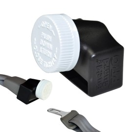 Buckle Guard PRO Seat Belt Button Cover - Helps Keep Kids and Disabled Passengers Safely Buckled Up! Deters Curious Fingers & Accidentally Unbuckling Seat Belts-Fits Most Vehicles (Black)