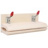 HandStitched Sewing Horizontal Leathercraft Wooden Table Clamp Stitching Tool for