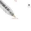 SAINO GlideStic Ballpoint Pens, BLUE, Fine Point (0.6mm), Pack of