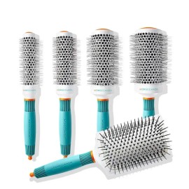 Moroccan Oil Ceramic volume hair dry roll comb 5 types Moroccan oil brush 25mm / 세라믹 볼륨 헤어 드라이 롤빗 5종 모로칸오일브러쉬 25mm