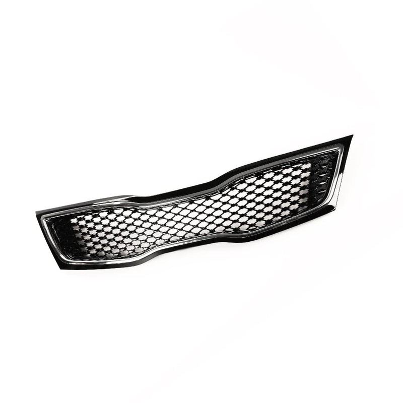 PIT66 Front Upper Bumper Radiator Grille, Compatible with 2014-2015 Kia