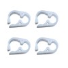 SagaSave Water Flow Clamp 4 Pack 6-12mm Plastic Adjustable Water
