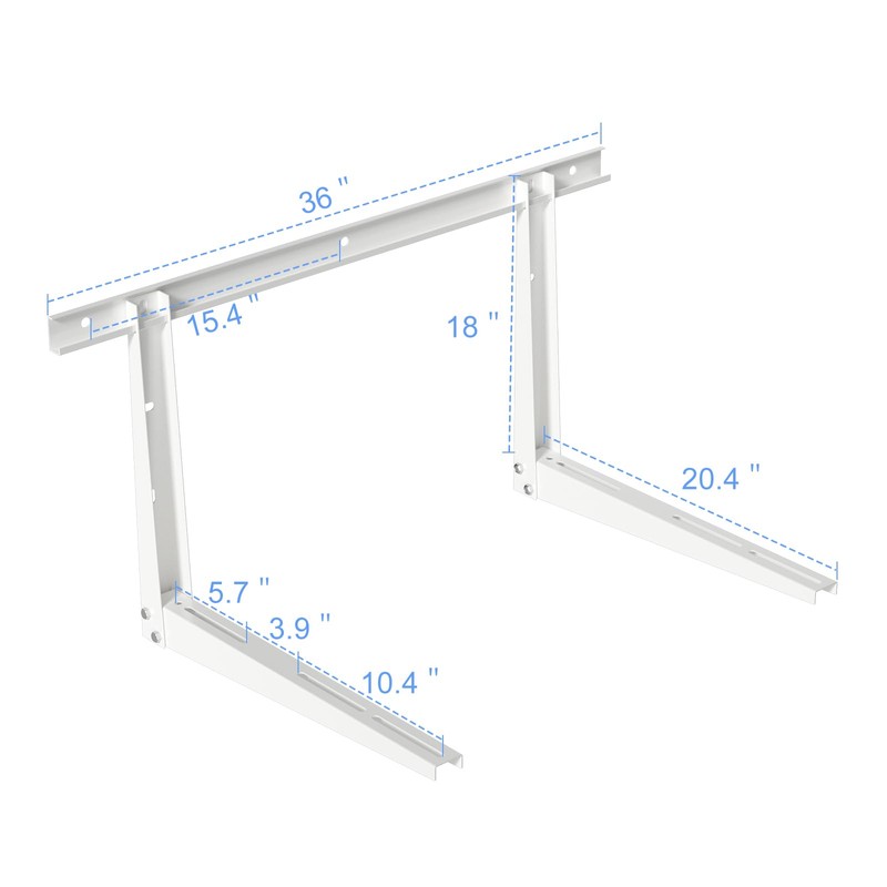 Mini Split Wall Mounting Bracket for 9000-36000BTU Ductless Air Conditioner