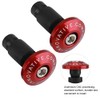 Aramox Motorcycle Handlebar Plug, 22mm 7/8inch Handlebar End Slider Plug