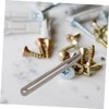 BIUDECO 3pcs Portable Titanium Alloy Tweezers Mini for Camping Supplies