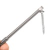 Rocaris 7 Pack Flat Head Slotted Tip Screwdriver Bit Set